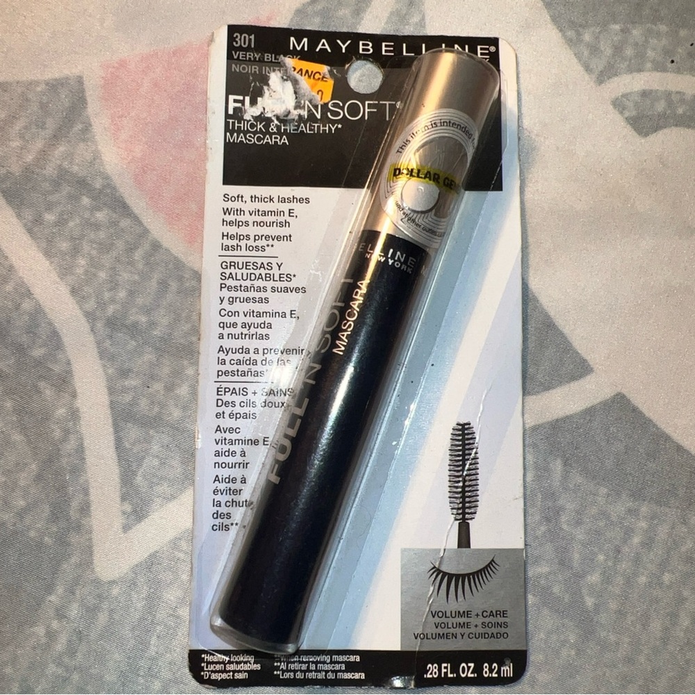Maybelline Full 'N Soft Mascara - Very Black